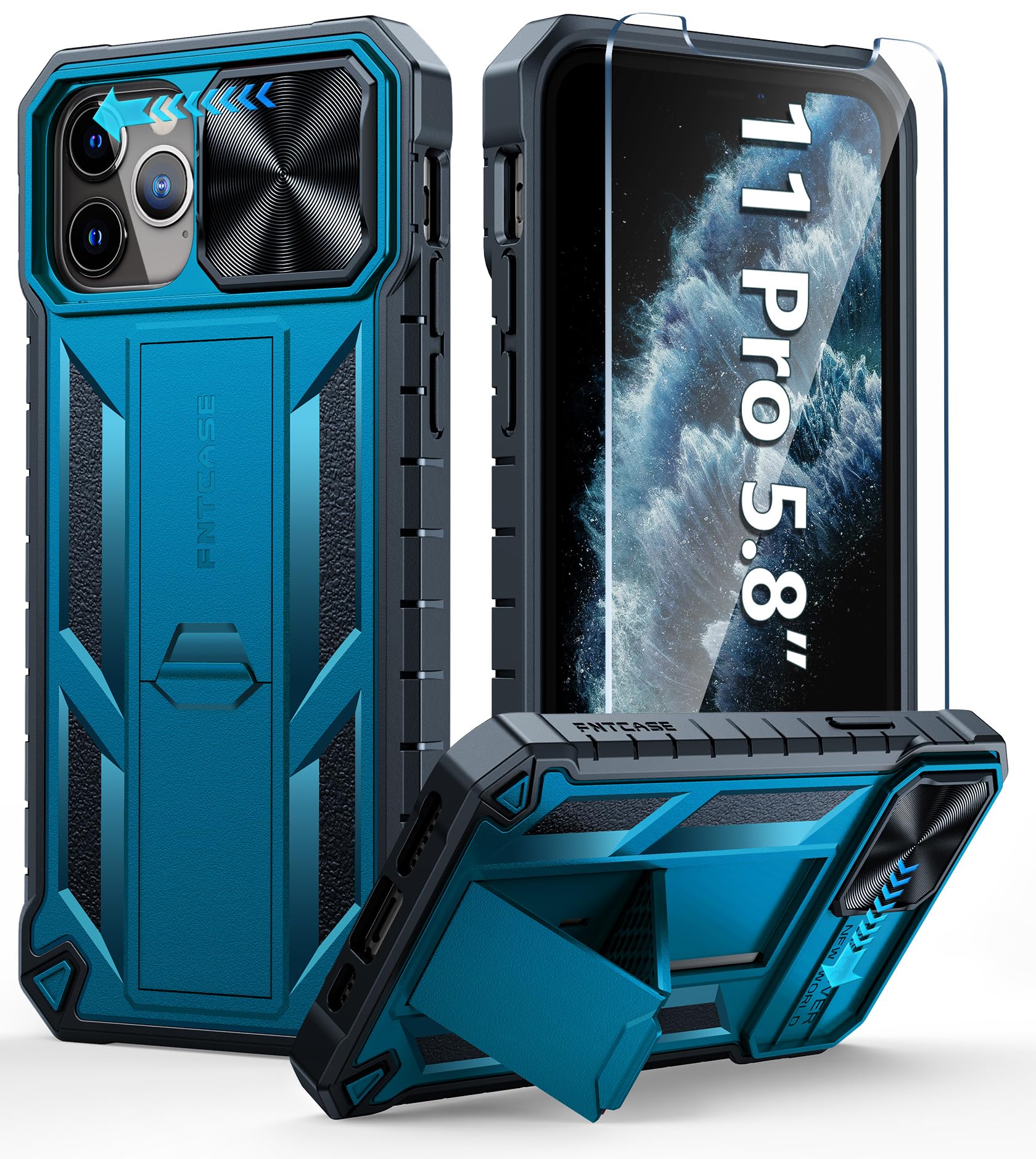 Amazon.com: FNTCASE for iPhone 11-Pro Phone Case: Military Grade